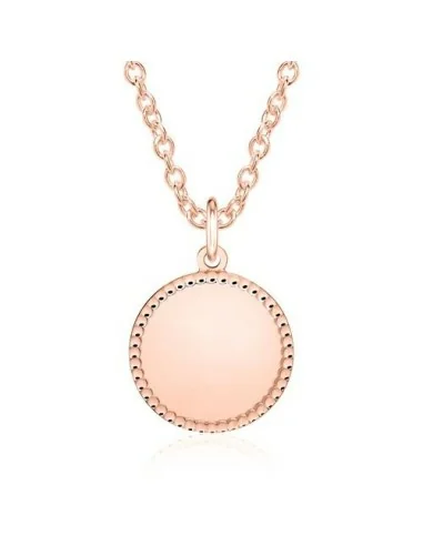 Chaîne ronde en argent 925 plaqué rose or