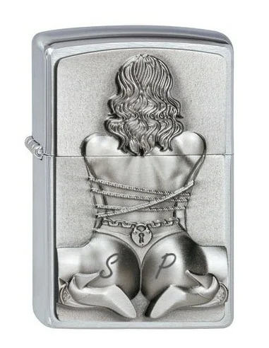 Briquet Zippo Bondage Girl - avec gravure gratuite