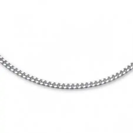 Collier gourmette, argent 2,0 mm