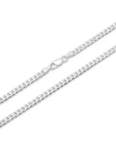 Collier gourmette, argent 3,0 mm